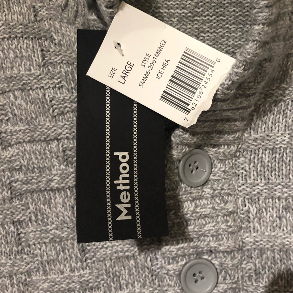 Method- Grey Sweater - Picture 3 of 5